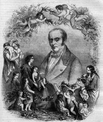 Porträt von Louis Benoit Guersant (1777-1848), französischer Arzt