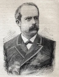 Porträt von Louis Lepine (1846-1933), Präfekt von Paris, in "Le Petit Parisien" am 23.07.1893 (Gravur)