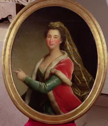 Porträt von Madame Champmesle (1642-98)