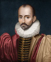 Porträt von Michel Eyquem de Montaigne