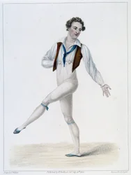 Porträt von Monsieur Le Blond im Ballett des angenommenen Bauern