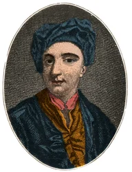 Porträt von Nicholas Rowe (1674-1718), englischer Dramatiker, Dichter und Schriftsteller