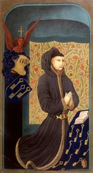 Porträt von Nicolas Rolin, Kanzler von Burgund unter Philippe Le Bon und Gründer des Krankenhauses von Beaune