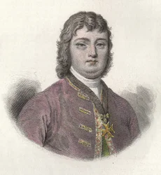 Porträt von Nicolas Roze dit le Chevalier Roze (1675-1733), französischer Militär und Gouverneur. in 