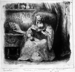 Porträt von Nostradamus von Bonnelier