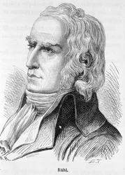 Porträt von Philippe Jacques Ruhl (1737-1795), französischer Politiker - in „L
