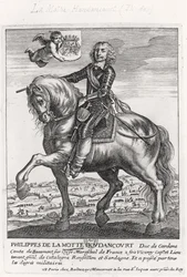 Porträt von Philippe de La Mothe Houdancourt (1605-57)