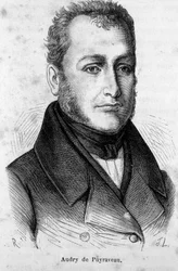 Porträt von Pierre Francais Audry de Puyraveau (1783-1852), französischer Abgeordneter.