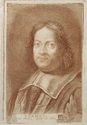 Porträt von Pierre de Fermat (1601-1665) aus Histoire des Mathématiciens von Alexandre Saverien, Mitte des 18. Jahrhunderts