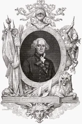 Porträt von Richard, Earl Howe (1726-99), englischer Marineoffizier