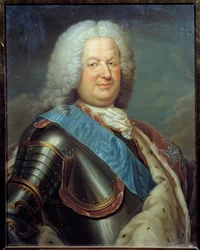 Porträt von Stanislas Lesczinski, König von Polen, Herzog von Lothringen und Bar