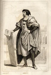 Porträt von Tommaso di Giovanni Cassai, genannt Masaccio