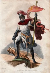 Porträt von Wilhelm I. dem Eroberer (1027-1087), Herzog der Normandie und erster normannischer König von England.