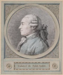 Porträt eines Mannes, angeblich der Bildhauer Clodion (1738-1814), spätes 18. Jahrhundert