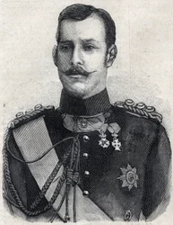 Porträt des Kronprinzen von Griechenland (der später Georg I. von Griechenland wurde)