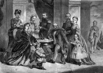 Porträt der königlichen Familie von Preußen