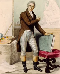 Porträt des Malers Jacques-Louis David