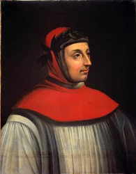 Porträt des Dichters Francesco Petrarca (1304-1374)