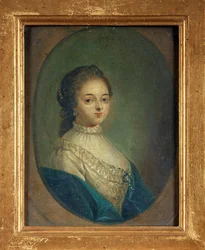 Porträt der Schriftstellerin Madeleine de Scudery