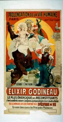 Plakat für Elixir Godineau, ca. 1900