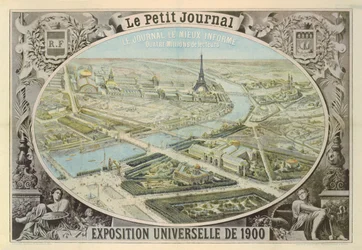 Plakat veröffentlicht von Le Petit Journal zur Werbung für die Weltausstellung in Paris, 1900
