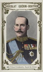 Prinz Konstantin, König von Griechenland