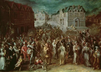 Prozession der Heiligen Liga im Jahr 1590