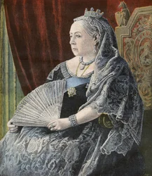 Königin Victoria Königin von England, zu ihrem Jubiläum - Titelseite von 