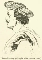 Rammohun-Roy, indischer Philosoph, gestorben 1833