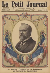 Raymond Poincare, neuer Präsident der Französischen Republik
