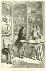 Reaumur konstruiert sein Thermometer