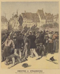 Unruhen in Straßburg
