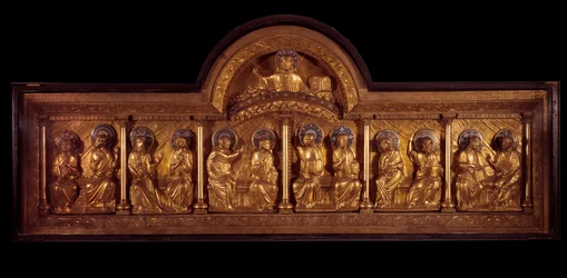 Romanische Kunst: Altarbild von Pfingsten