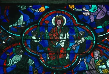 Rosettenfenster (Detail)