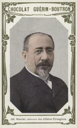 Rouvier, Außenminister