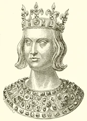 Heiliger Ludwig (von einem Reliquiar)
