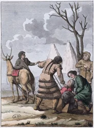 Samojeden-Hochzeit, 1811