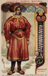 Skandinavisches Kostüm, 12. Jahrhundert