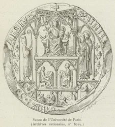 Siegel der Universität Paris