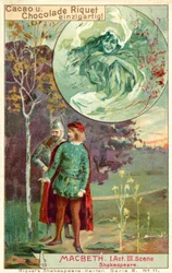 Szene aus Shakespeares Stück Macbeth