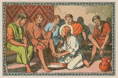Szene aus dem Leben Jesu
