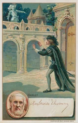 Szene aus der Oper Hamlet