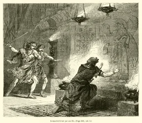 Sanherib wird von seinen Söhnen getötet