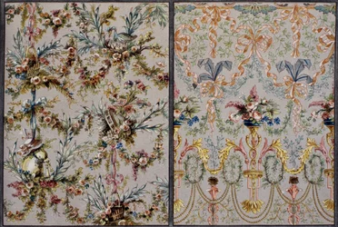 Seide für Möbel, Stich aus Dictionnaire de l