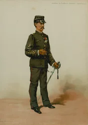 Unterleutnant der Anamitischen Schützen (kleine Uniform)