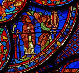 St. Antonius: beobachtet die Seele von St. Paulus Eremit, die aufsteigt