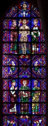 St. Johannes der Täufer mit Agnus Dei; die Taufe im Jordan