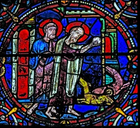 St. Peter und St. Paul füttern die Hunde