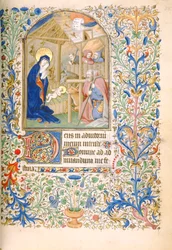 Die Geburt Christi (Gebrauch von Paris) ca. 1460
