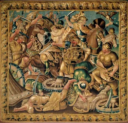 Die Schlacht von Arbelles 333 v. Chr., Aubusson